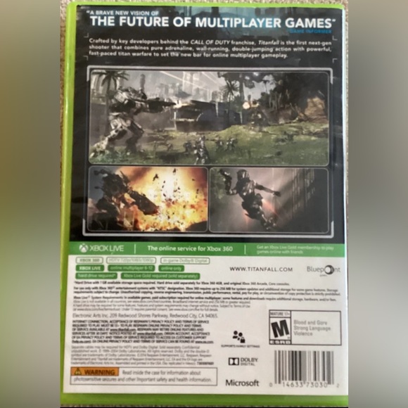 Titanfall for Xbox 360 M for Mature - Picture 3 of 3